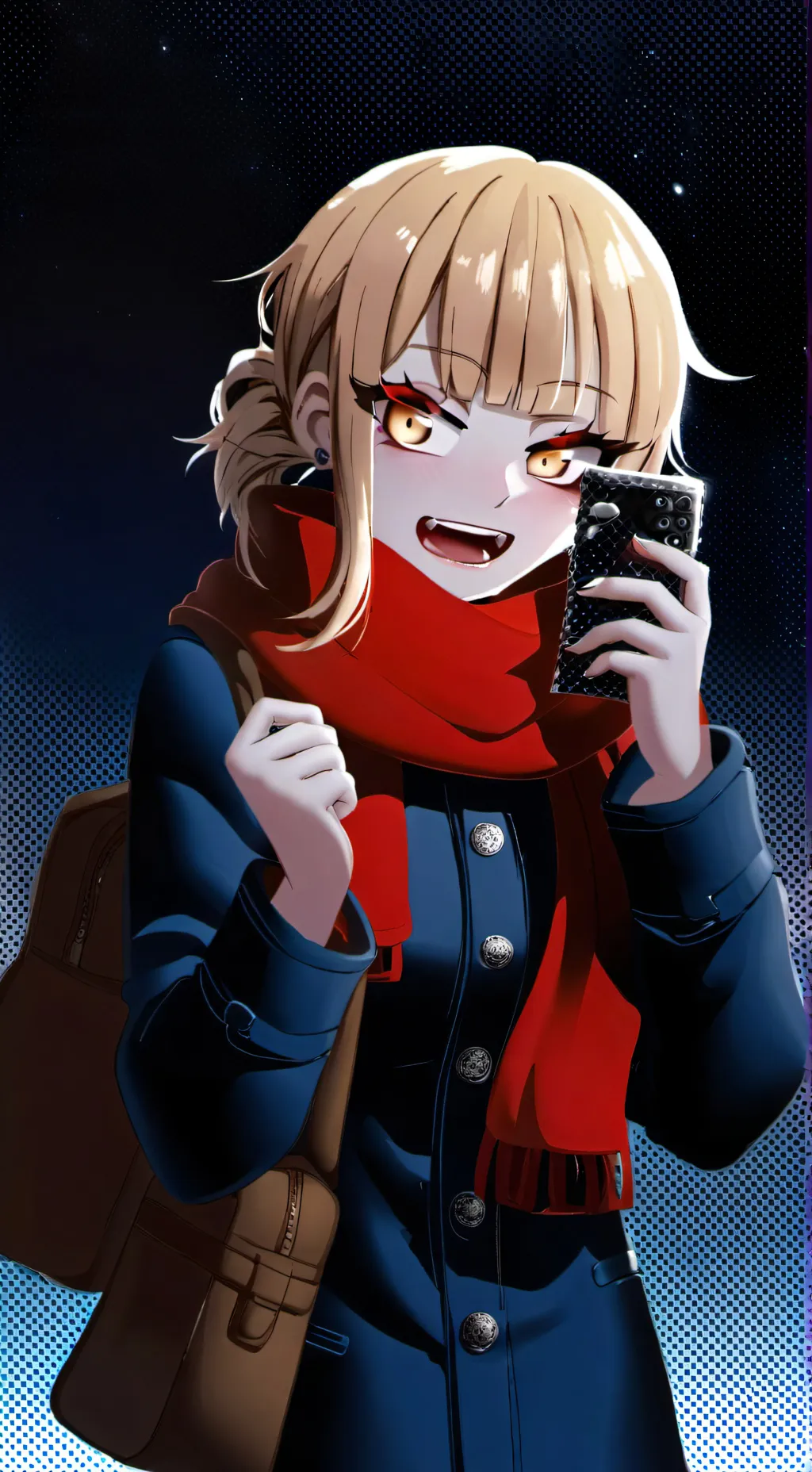 ai character: Toga Himiko  background