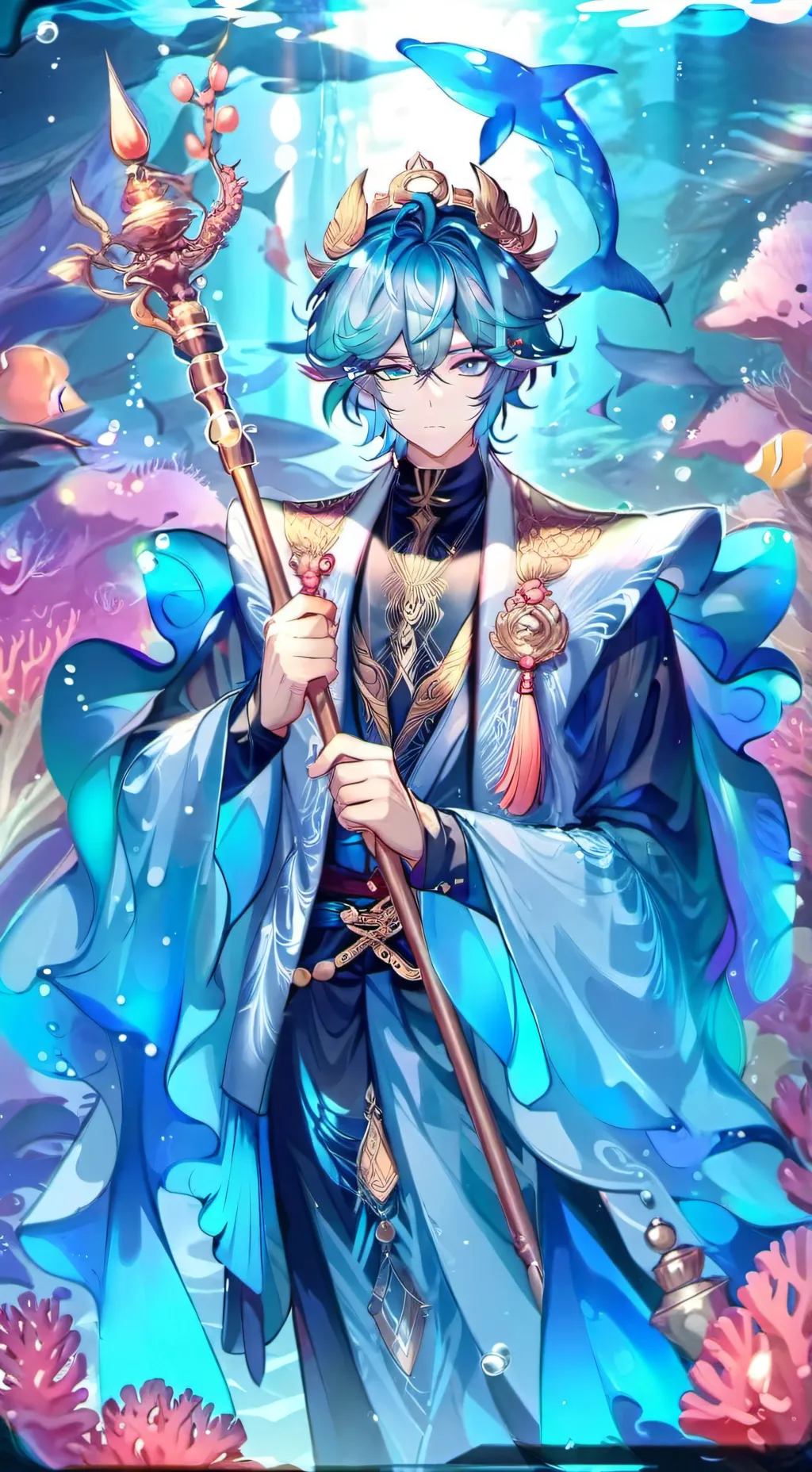 ai character: Sea Monsters background
