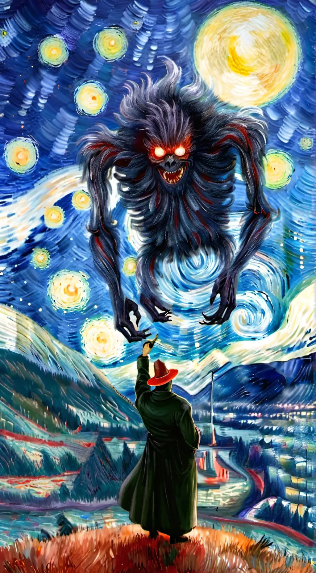 ai character: the dark sea once background