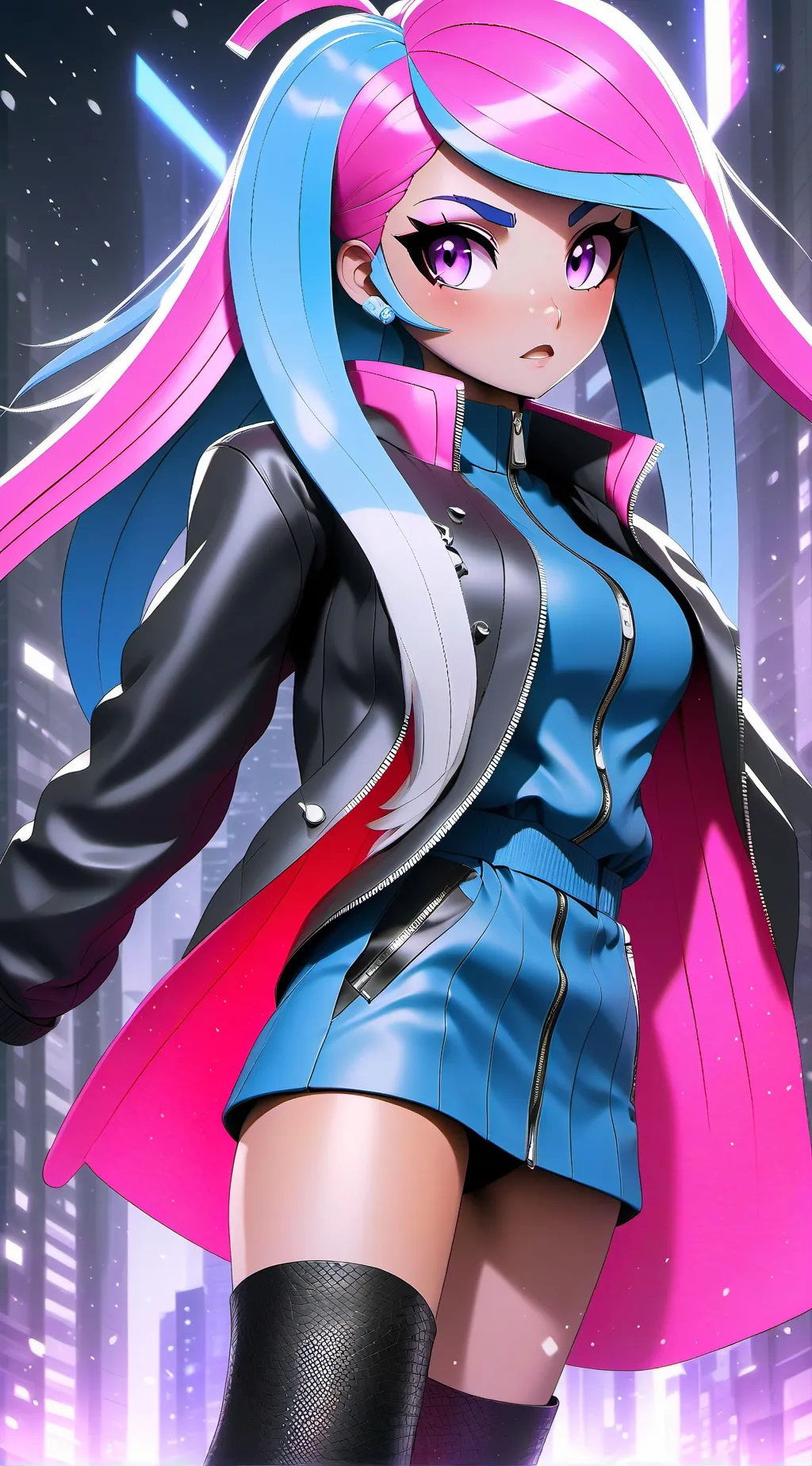 ai character: mha big shirt background