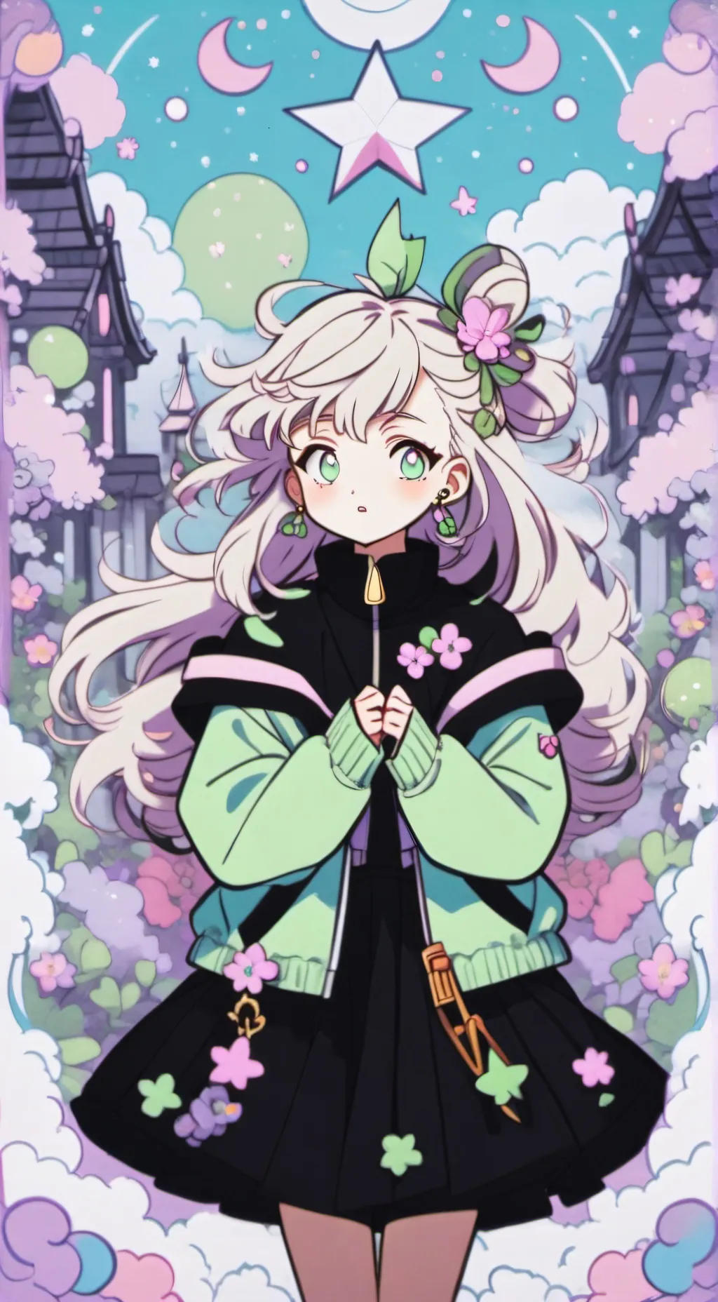 ai character: Upper moons  background