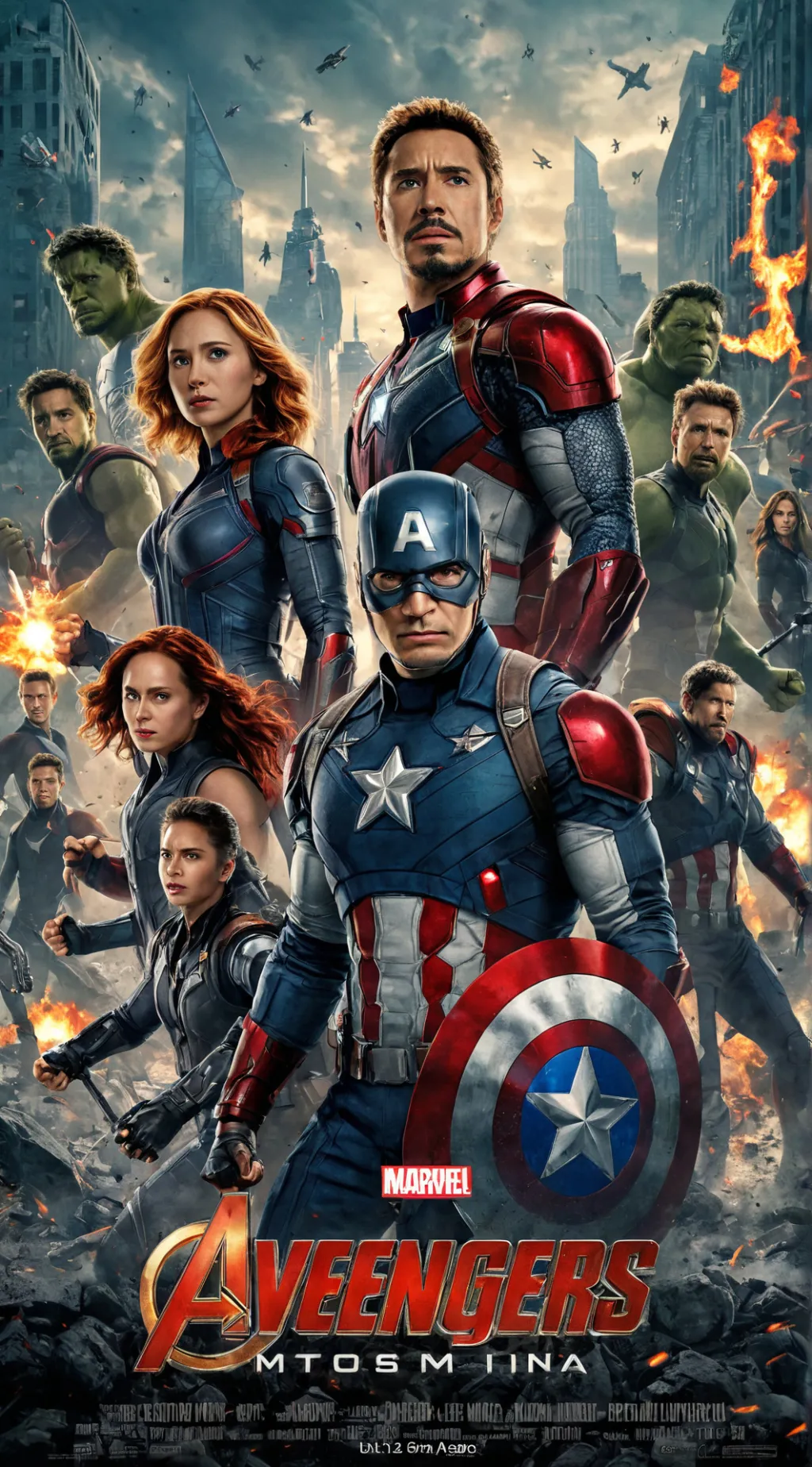ai character: Y/n x Avengers background