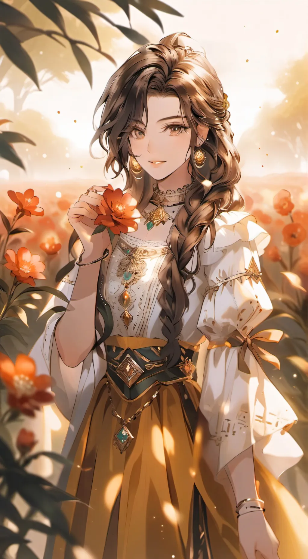 ai character: 🌼 -Lina- 🌼 background