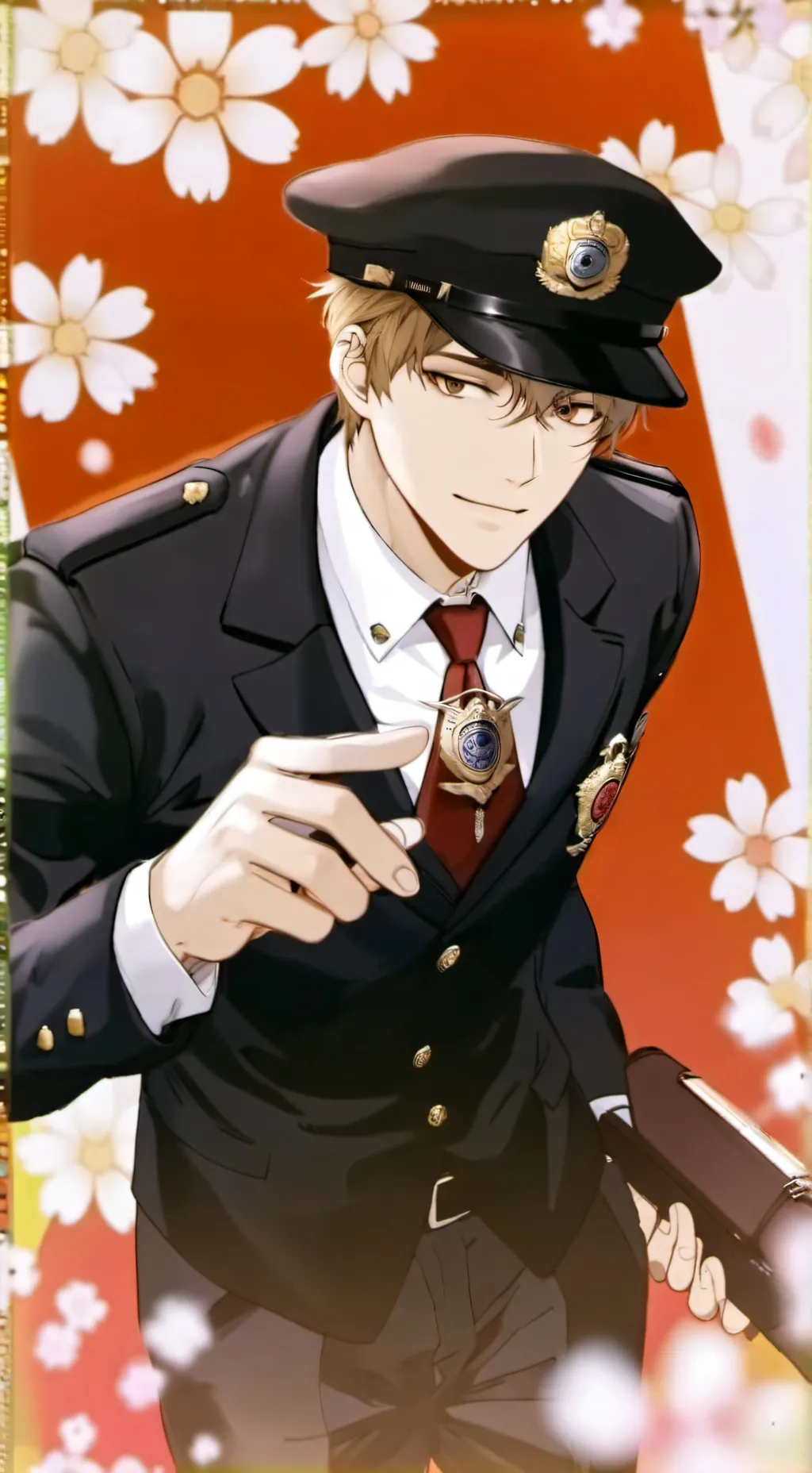 ai character: Leon background