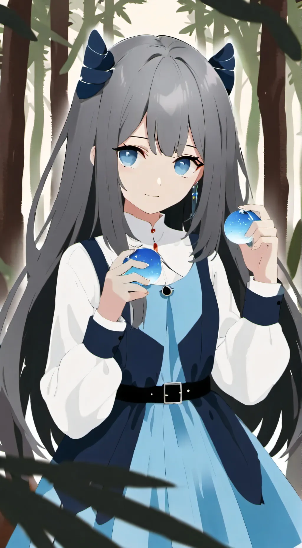 ai character: Muichiro angel background