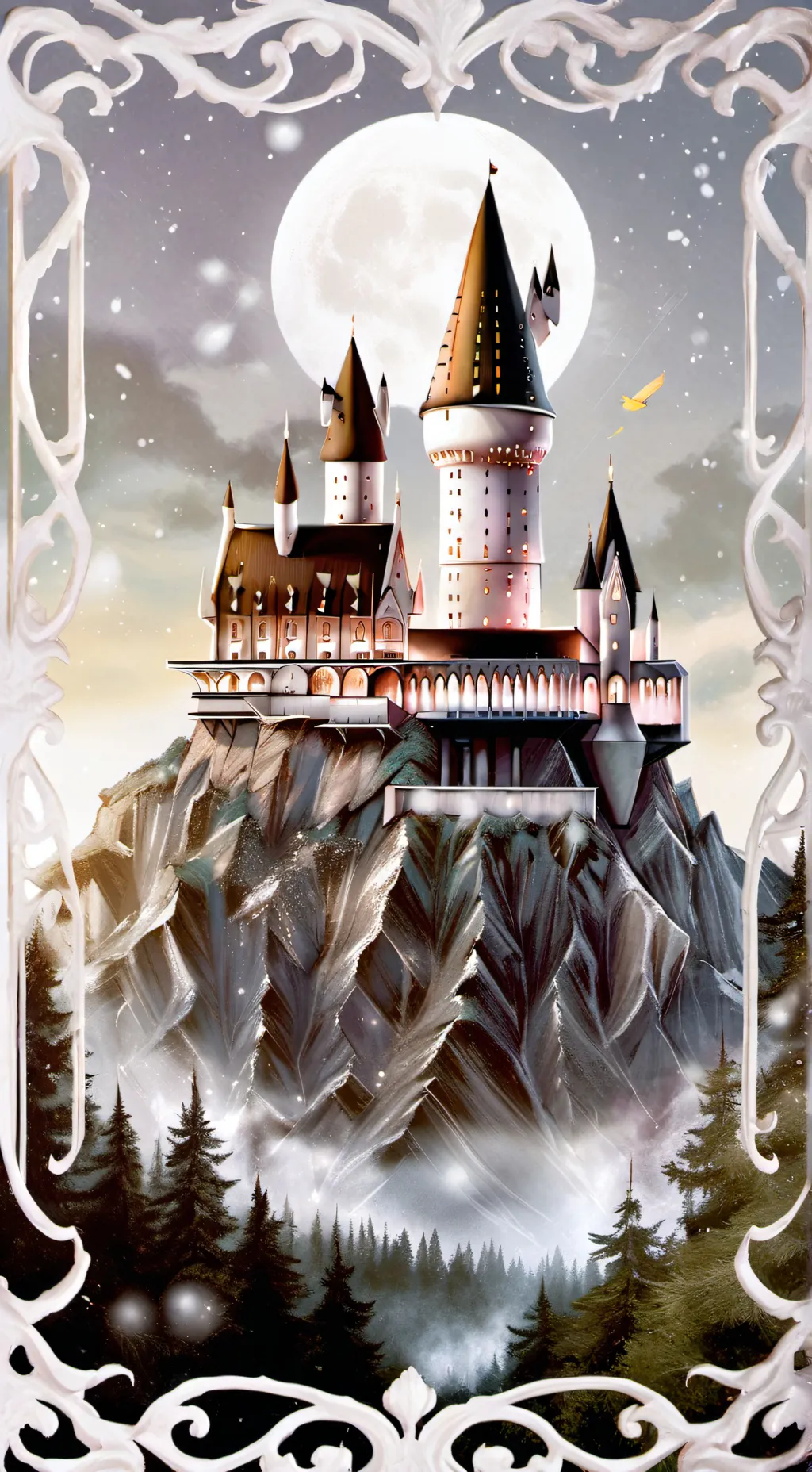 ai character: Hogwarts pick me background