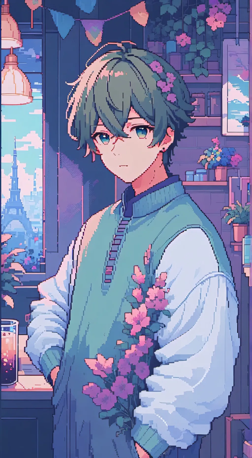 ai character: ★вару★ background