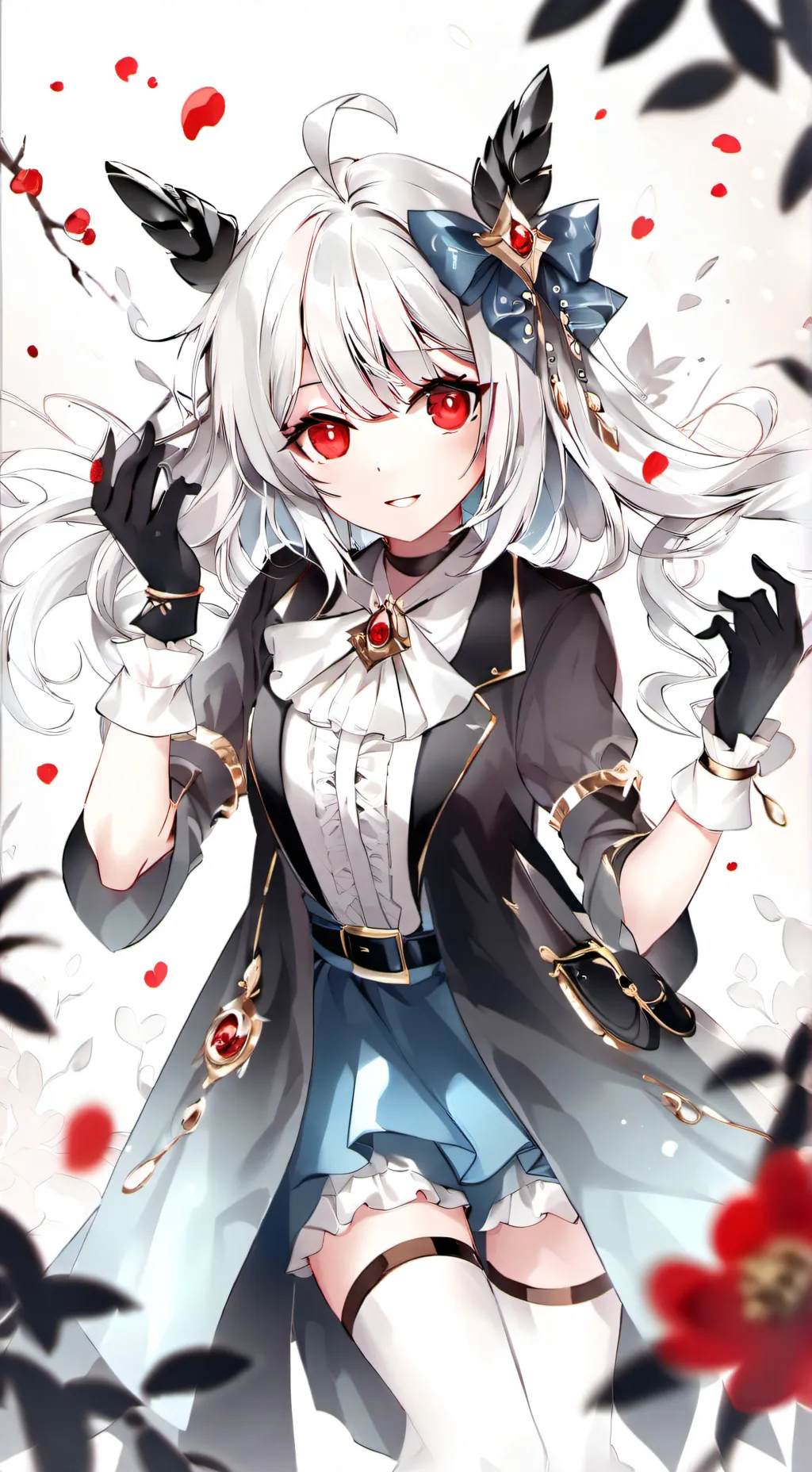 ai character: Alexandra  background