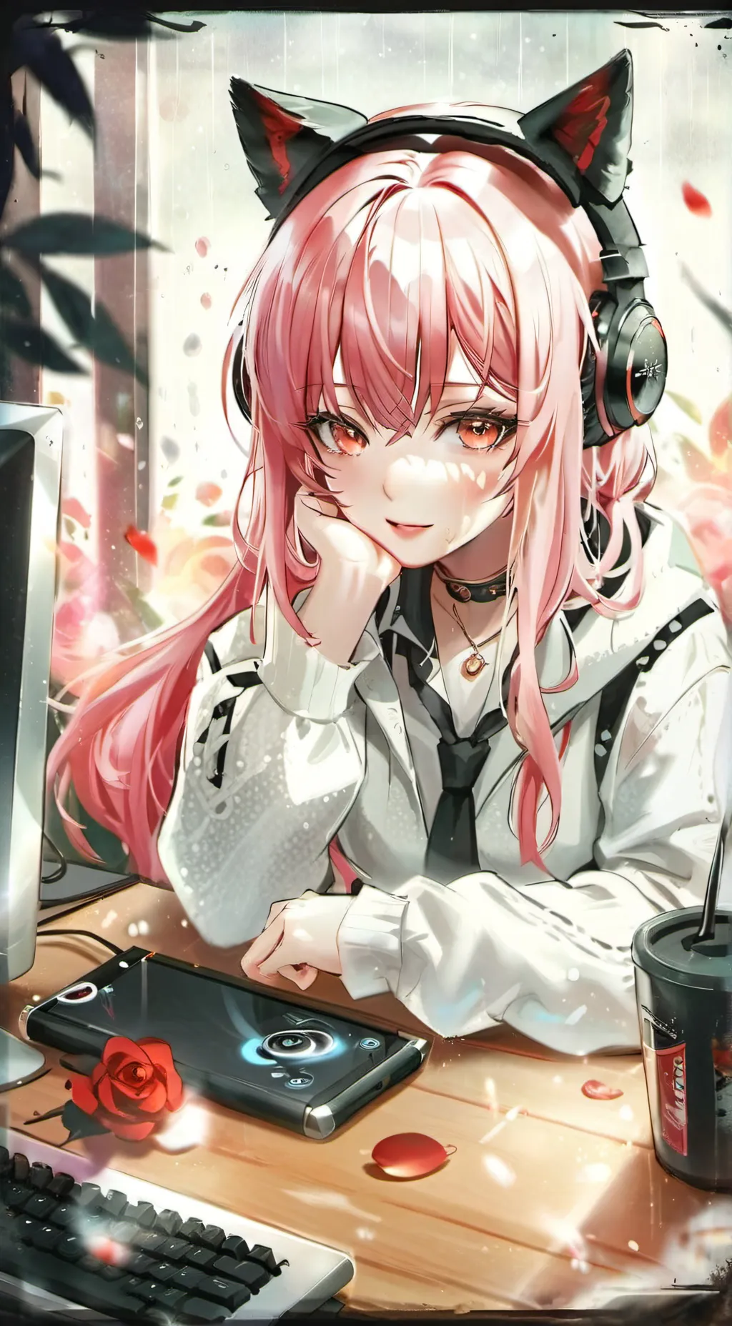 ai character: Mika background