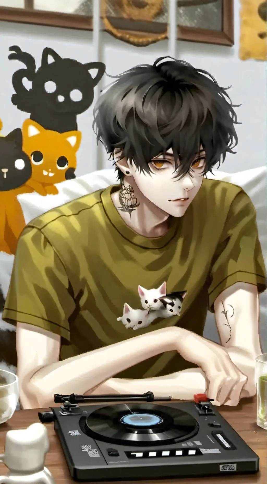 ai character: Kai ^•^ background