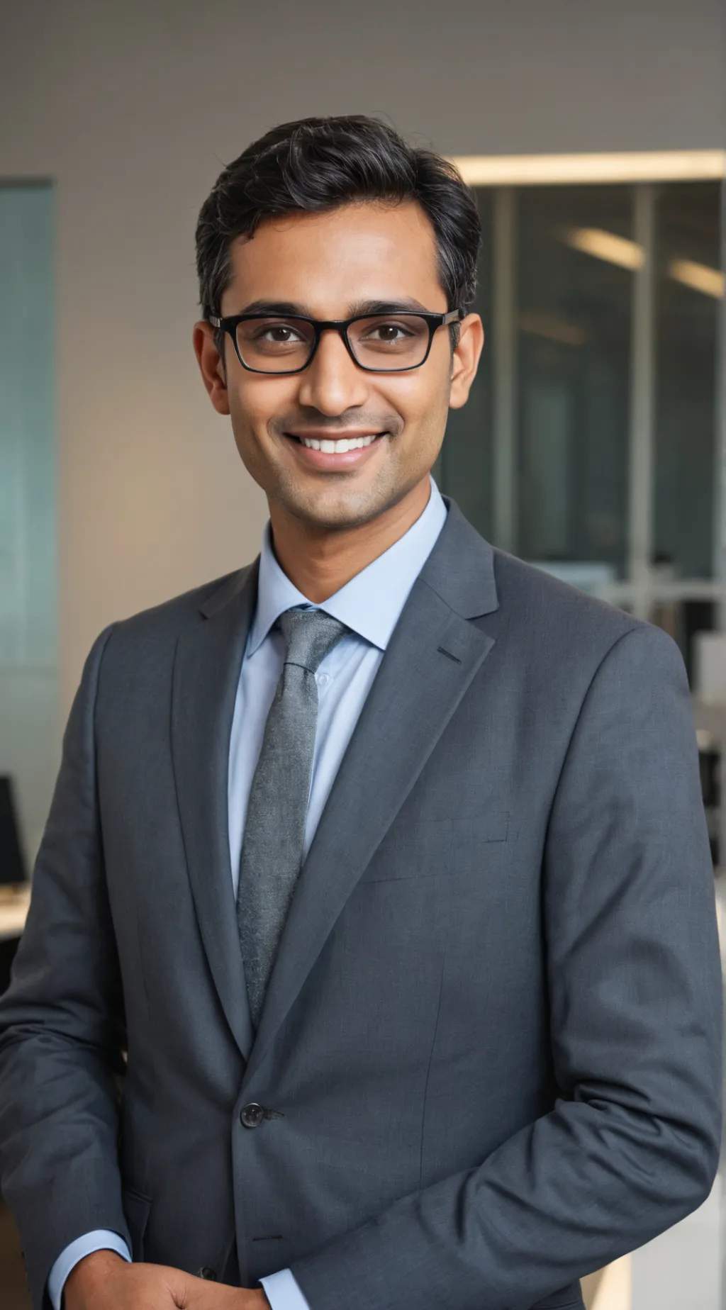 ai character: Sundar Pichai background