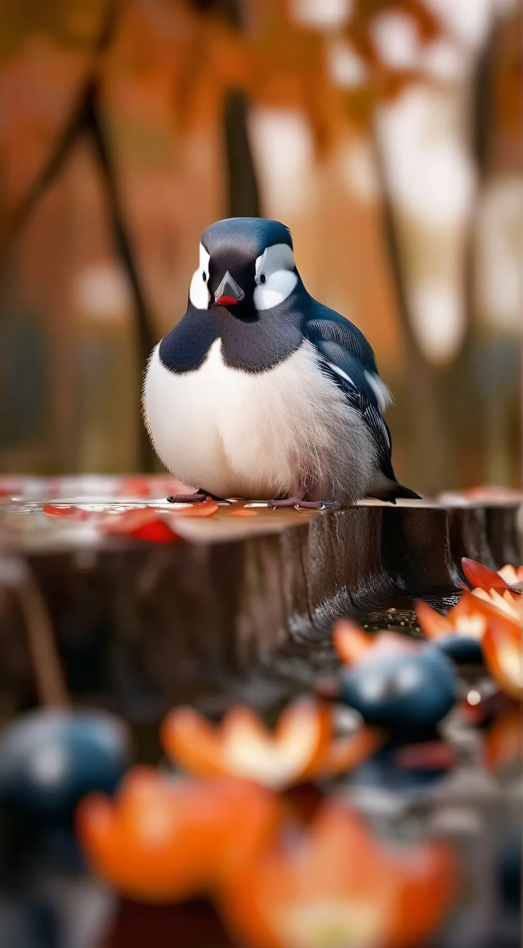 ai character: Bird background