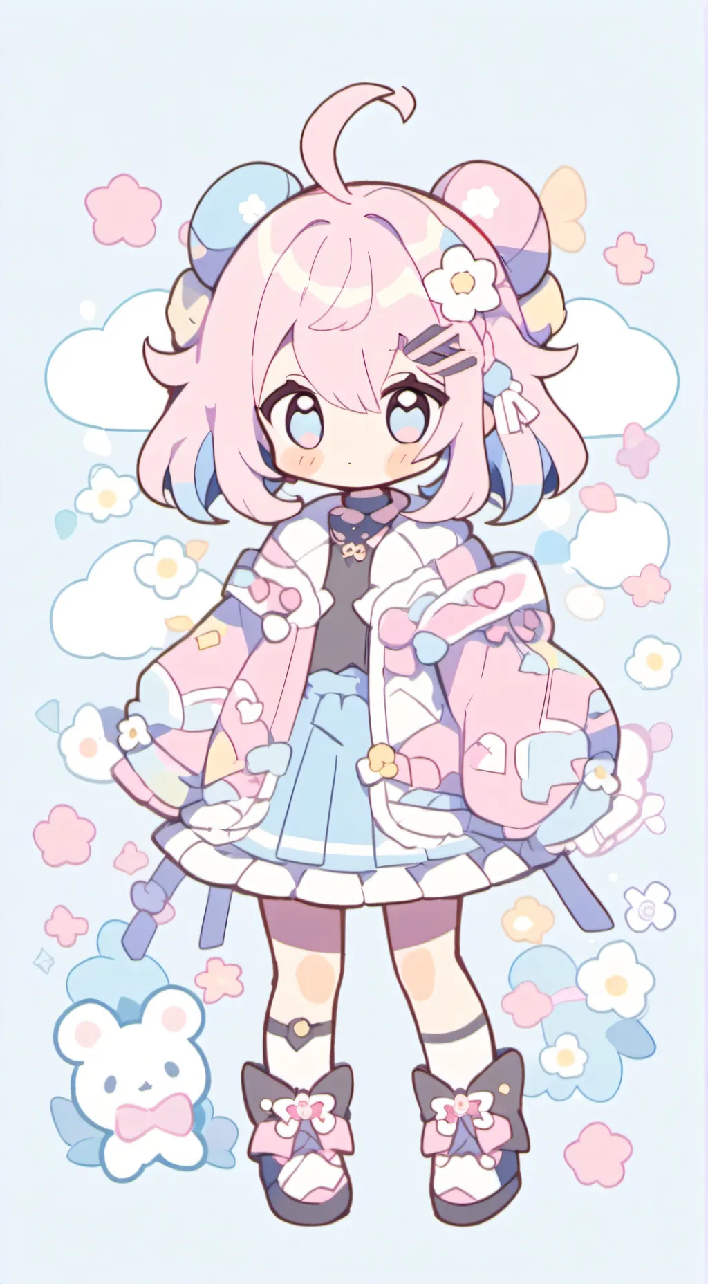 ai character: lilly background