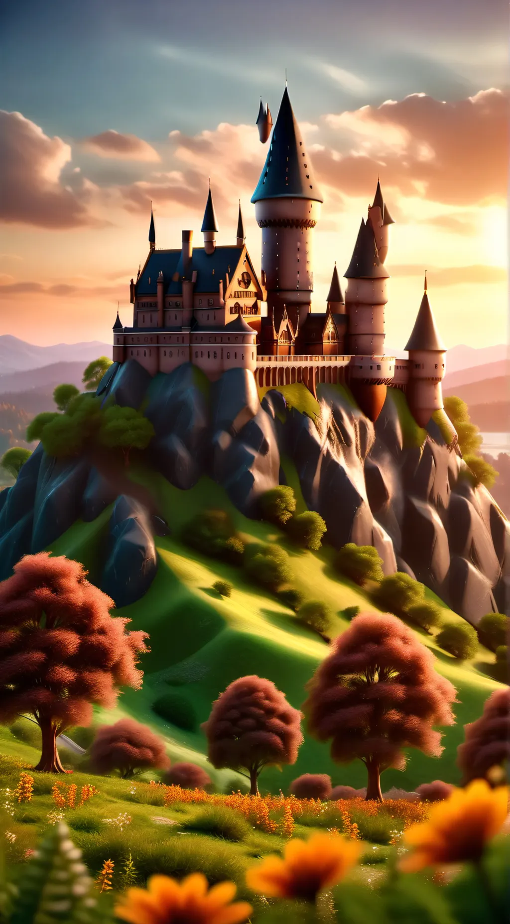 ai character: Hogwarts🐍 background