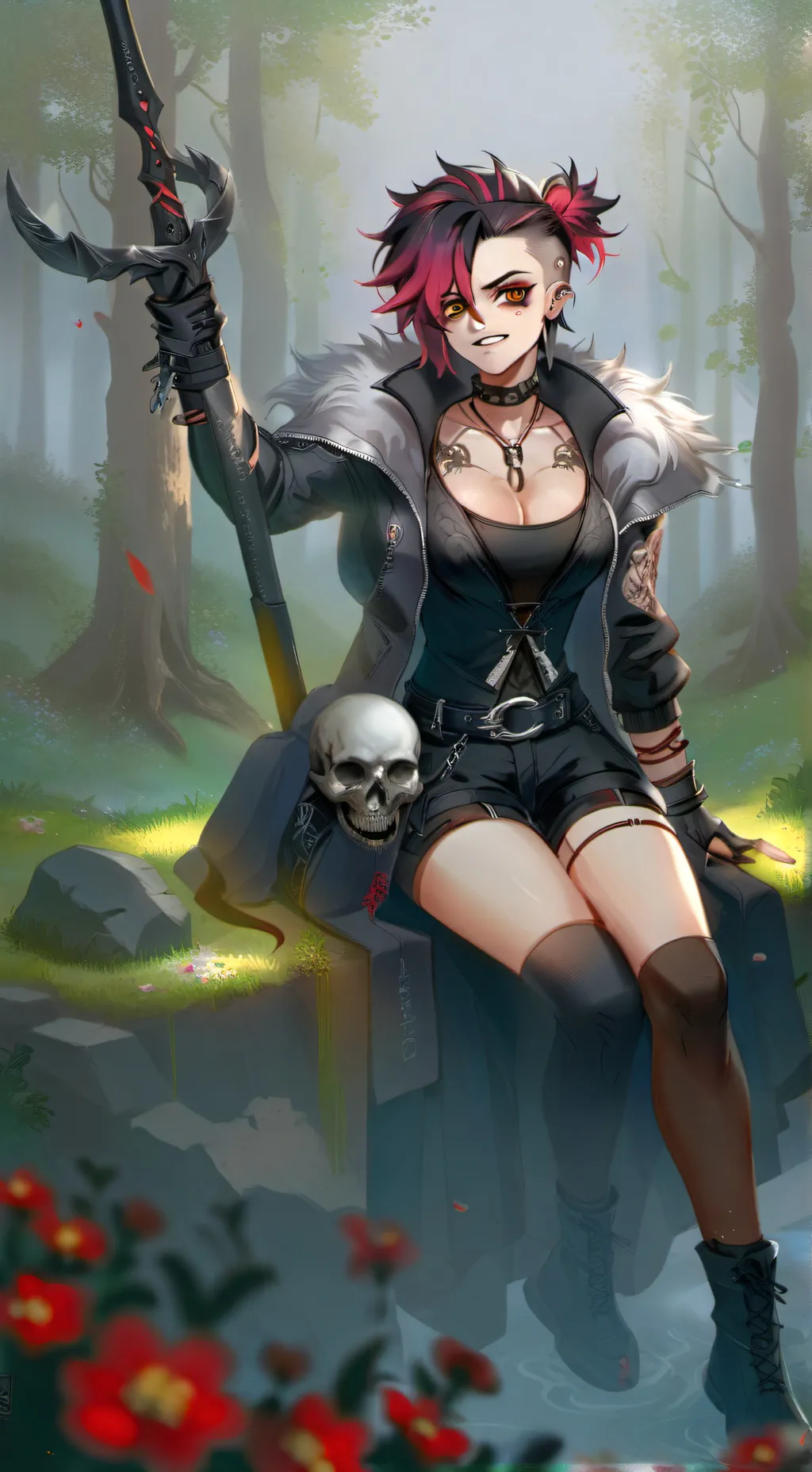 ai character: nyx background