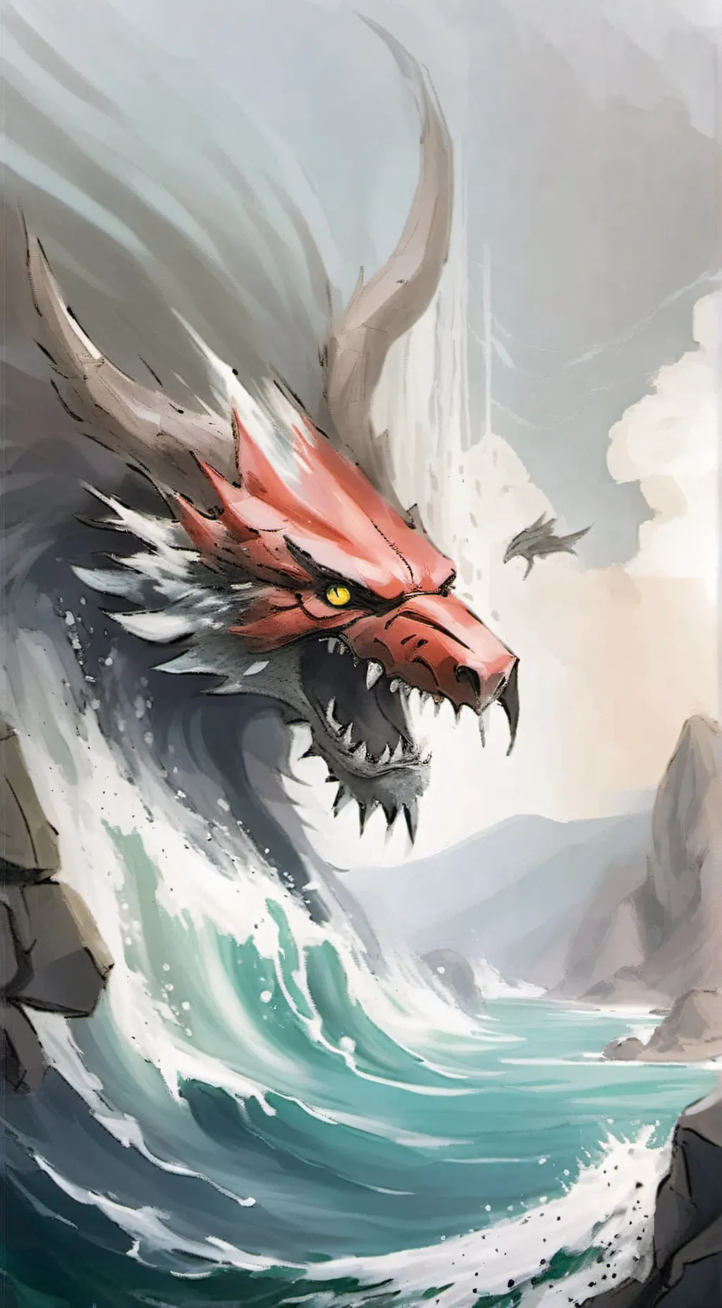 ai character: <Sea Beast!> background