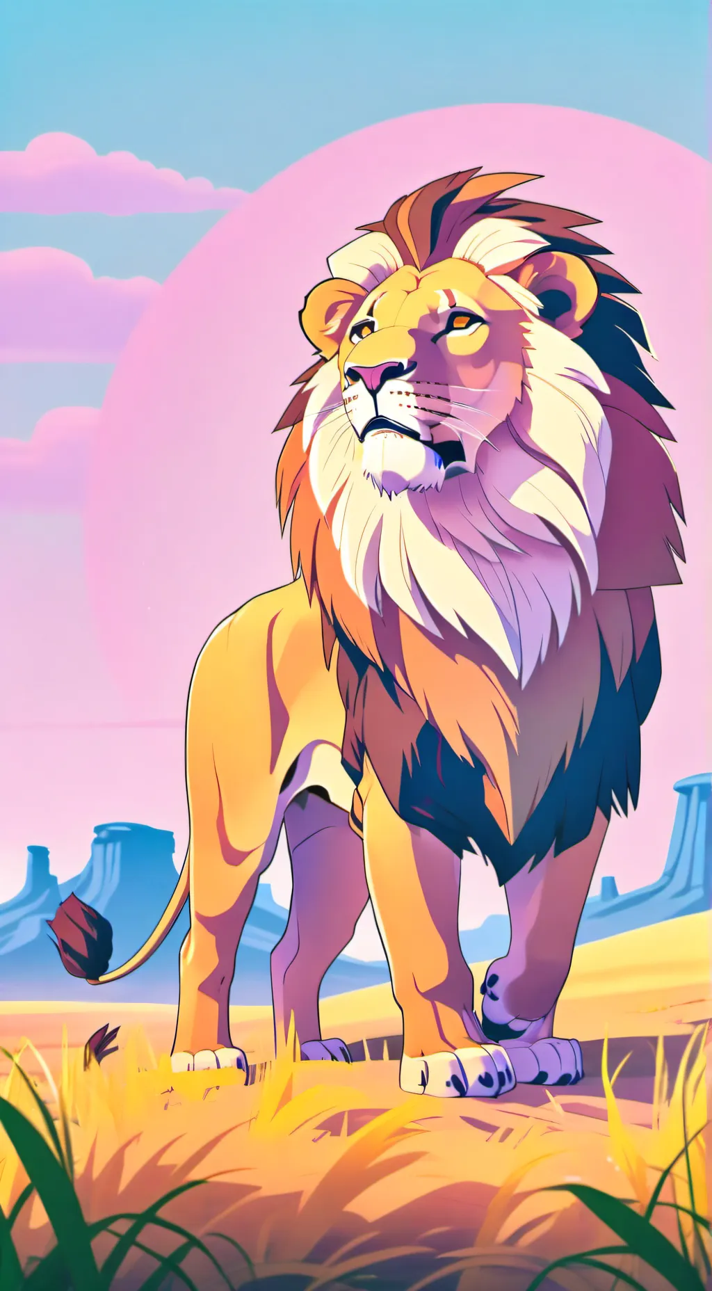 ai character: León background