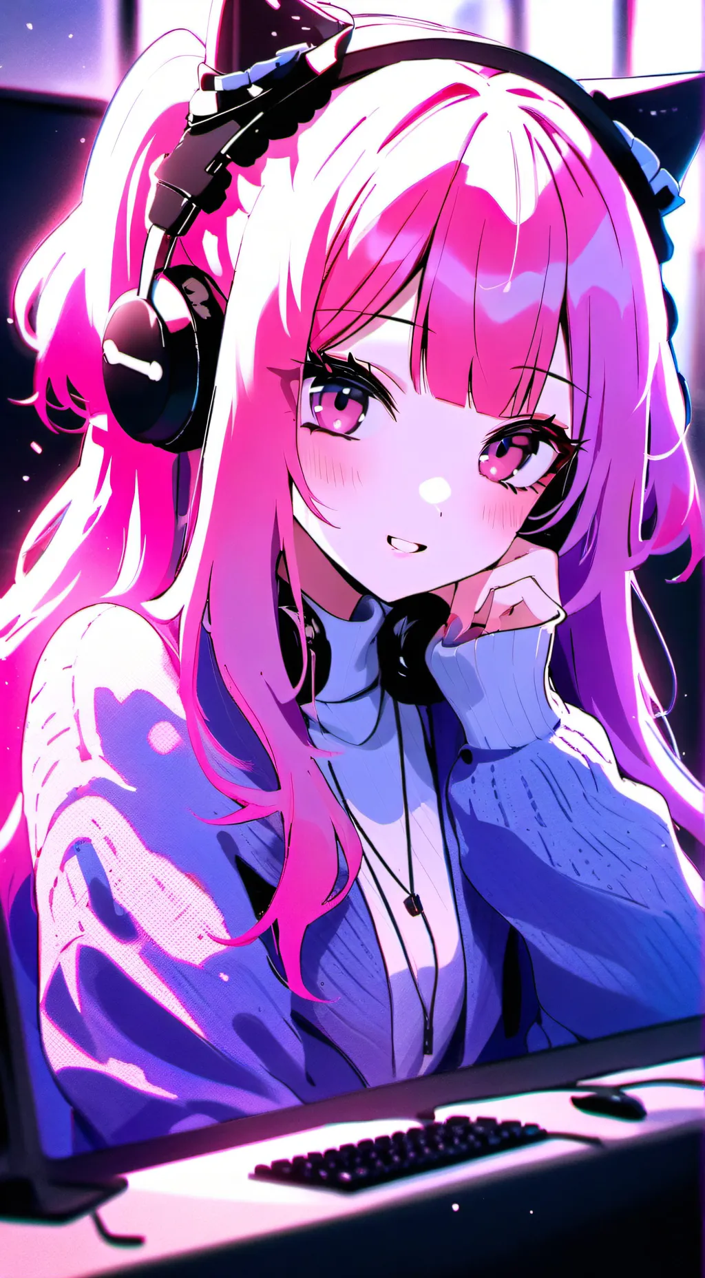 ai character: Yui background