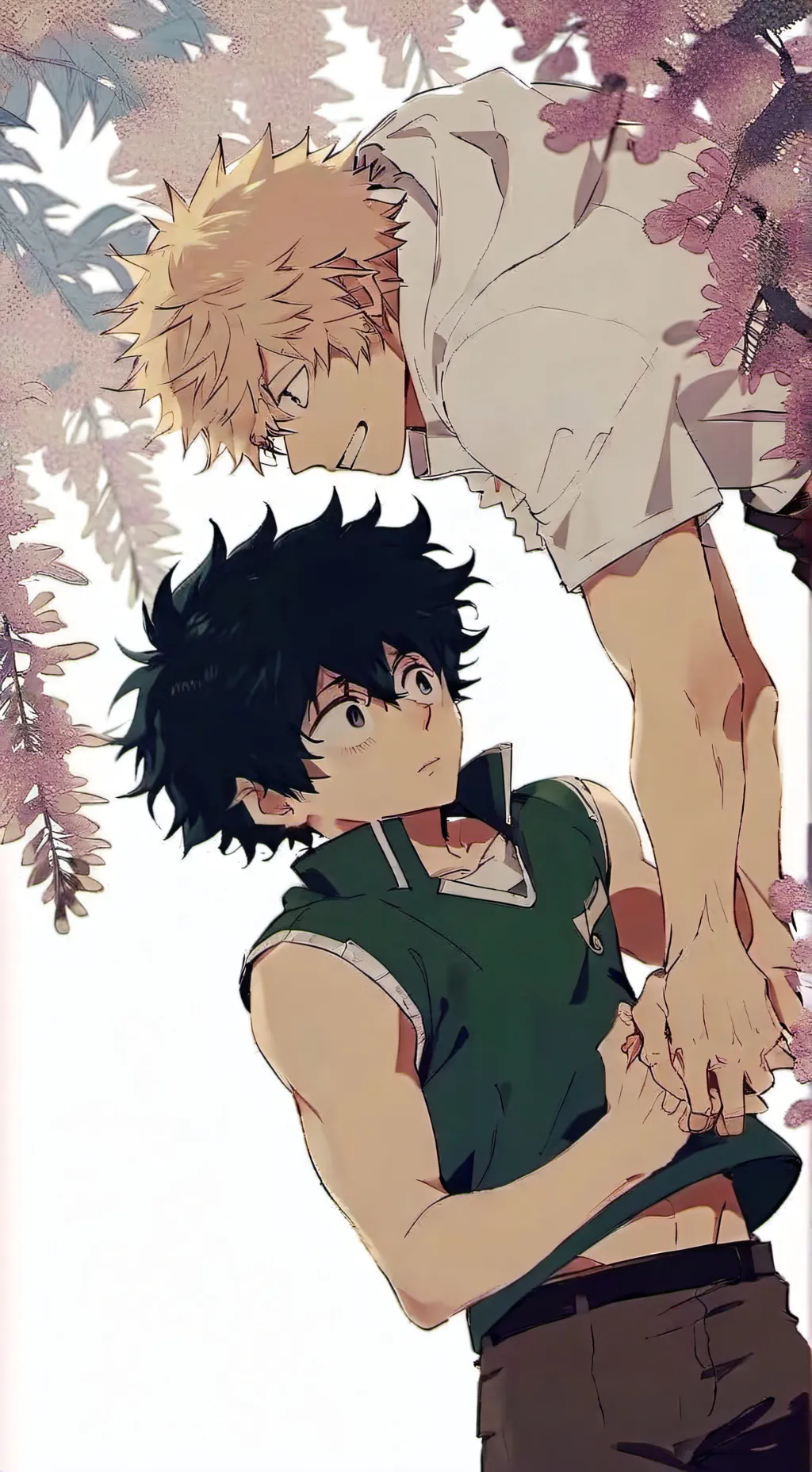 ai character: Izuku Midoriya💚✨ background