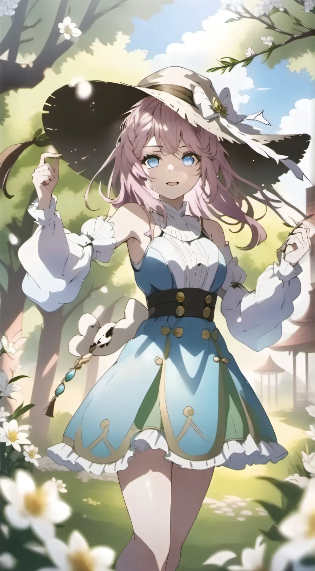 ai character: olivia background