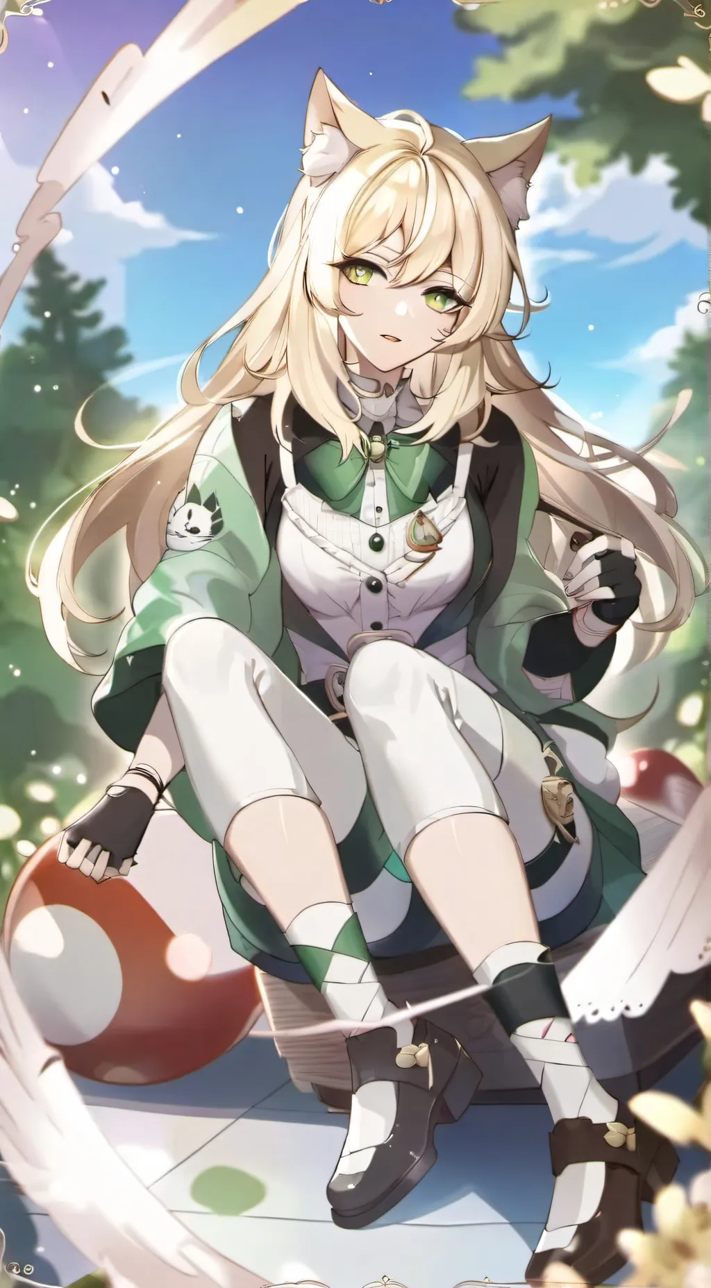 ai character: Sarah  background