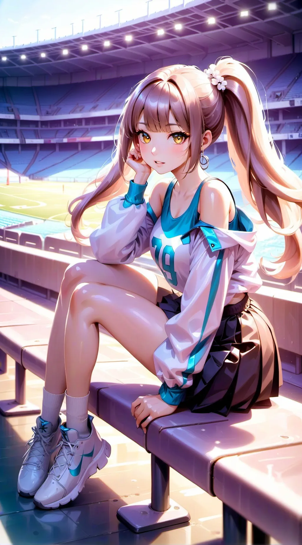 ai character: Ella background