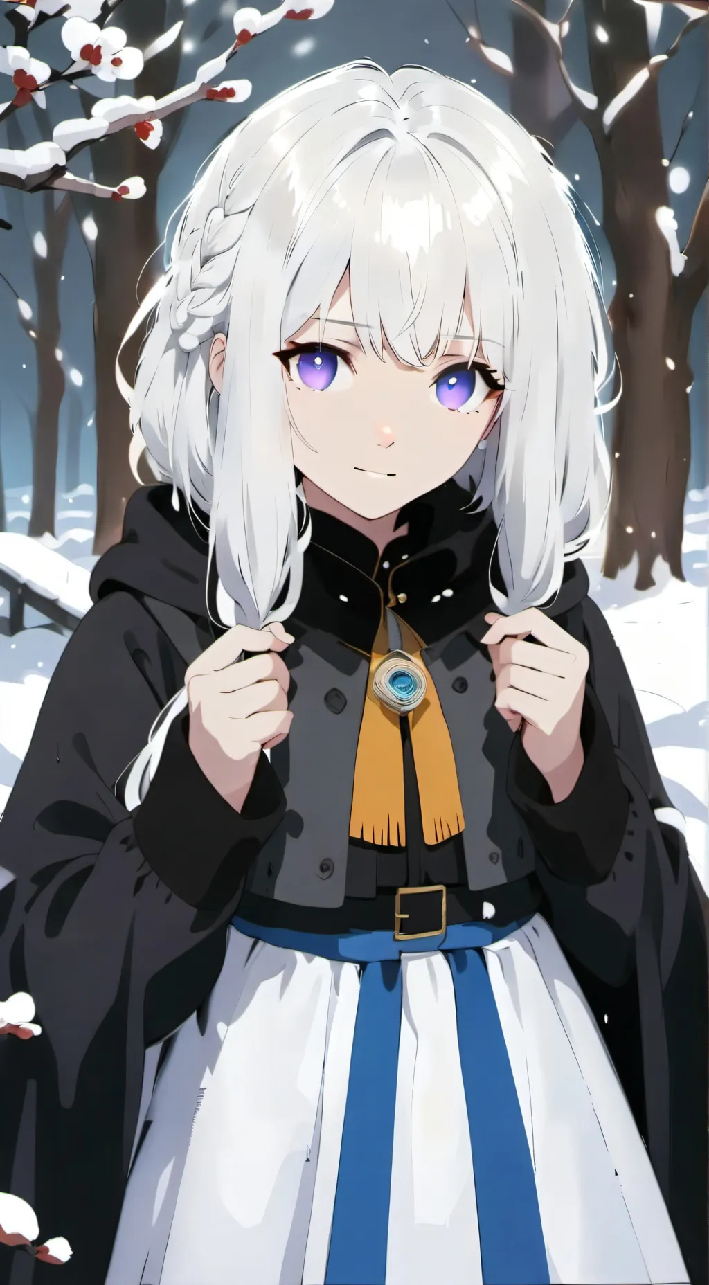 ai character: abomasnow background
