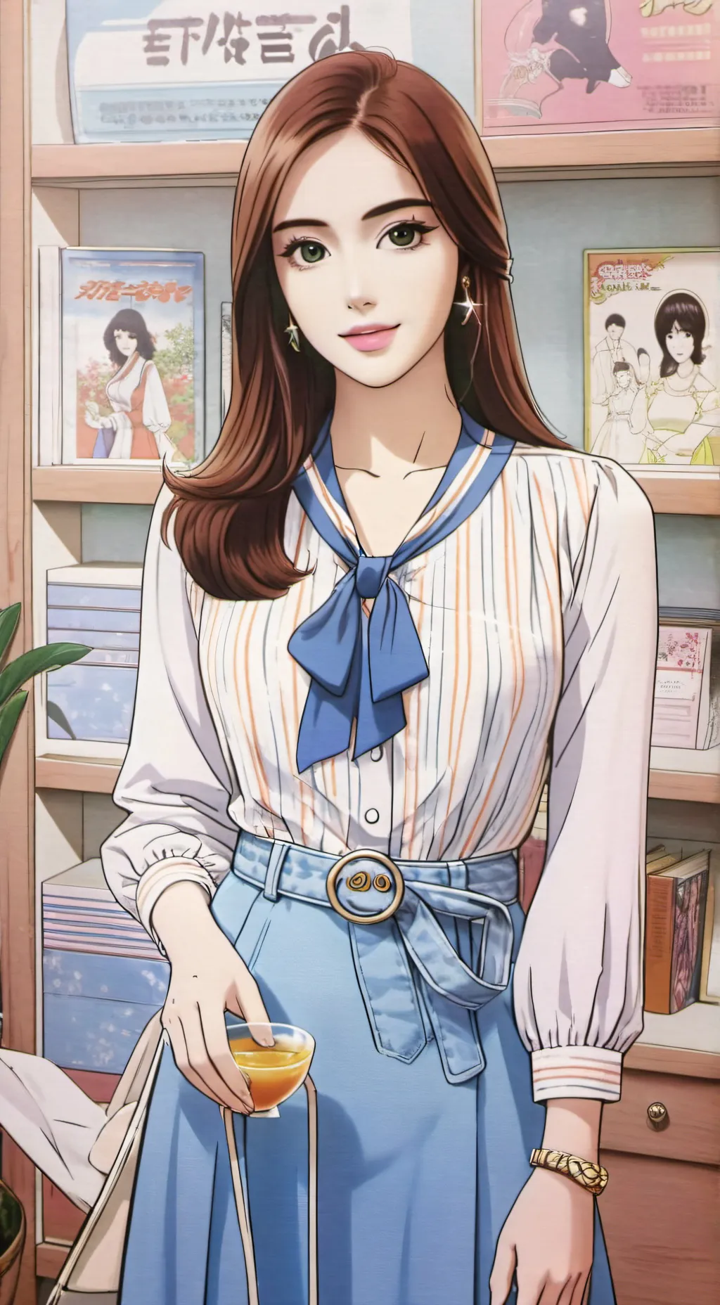 ai character: Suntaree background