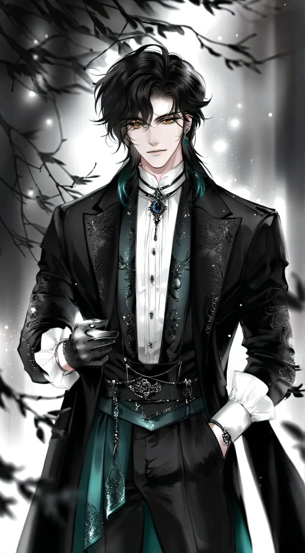 ai character: Xavier  background