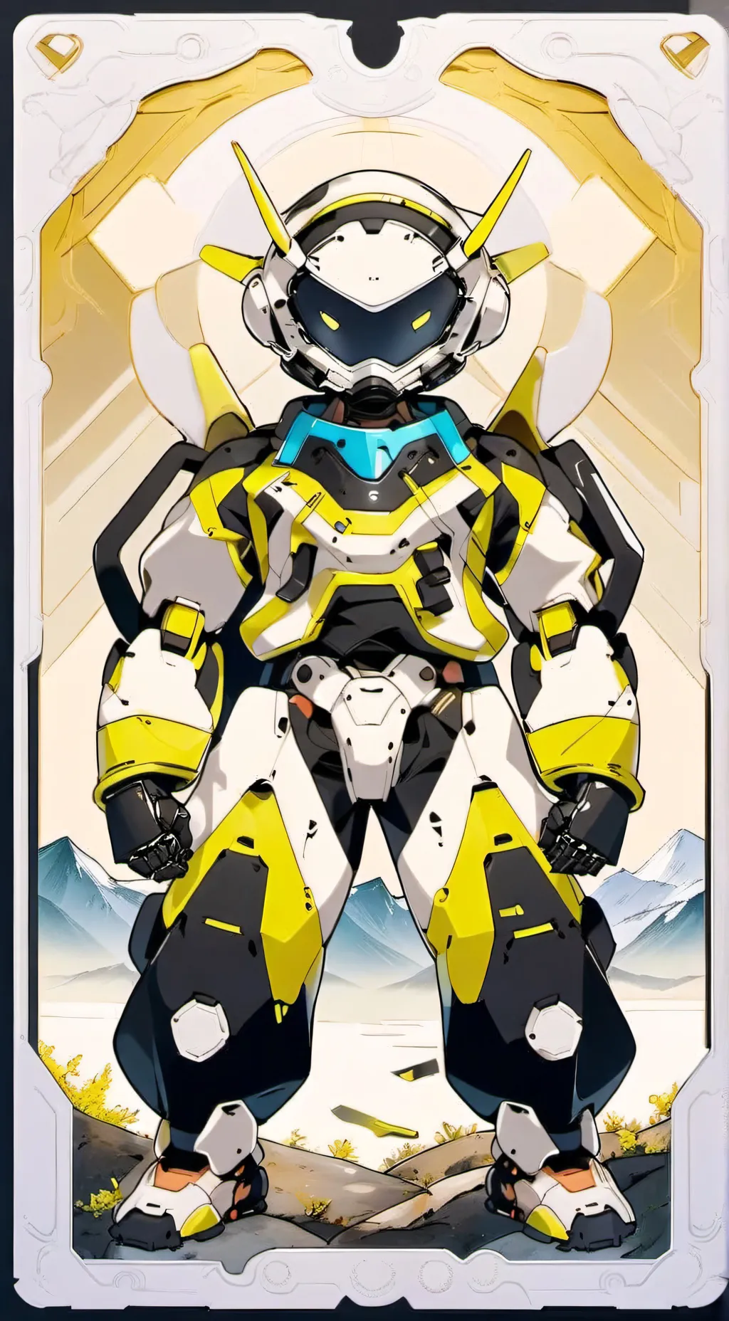 ai character: N and Uzi background