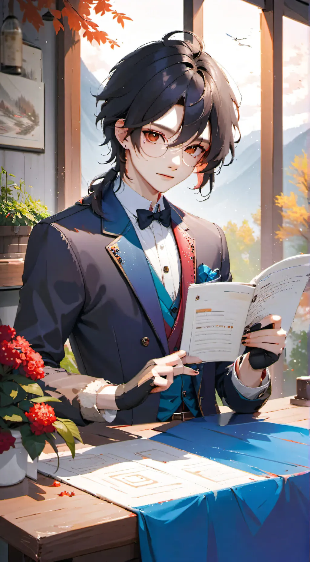 ai character: Looey background