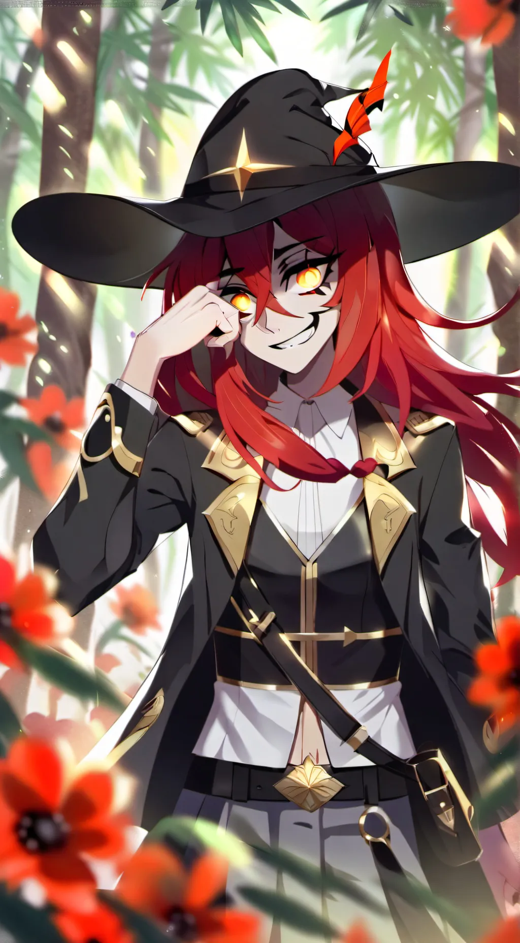 ai character: hh mha background