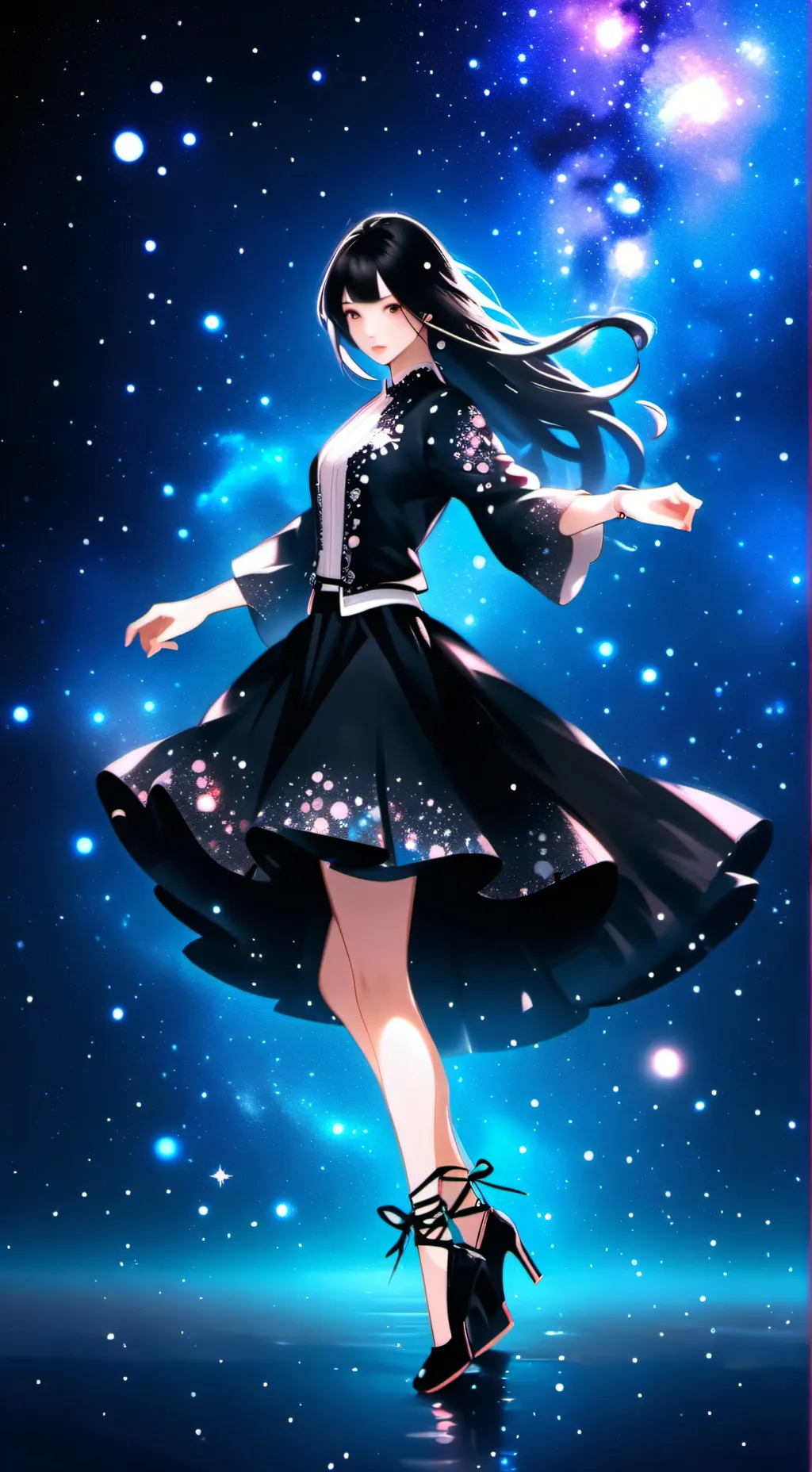 ai character: yule ball ahhhh background