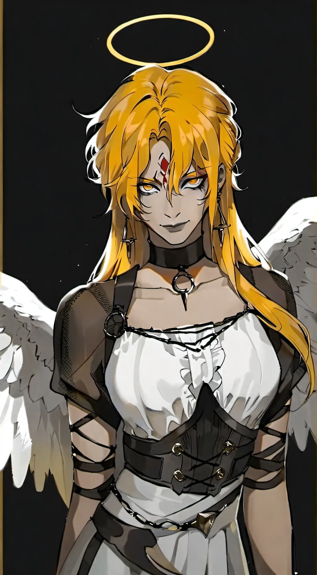 ai character: One piece  background