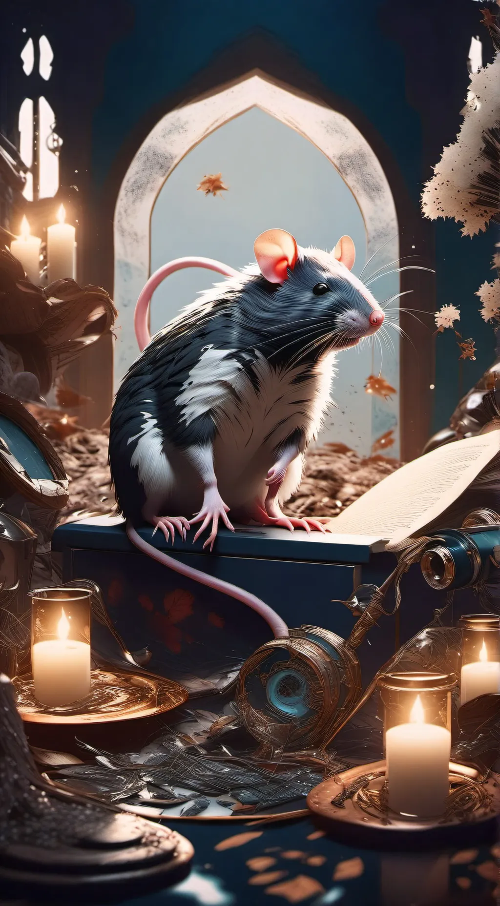 ai character: rat background