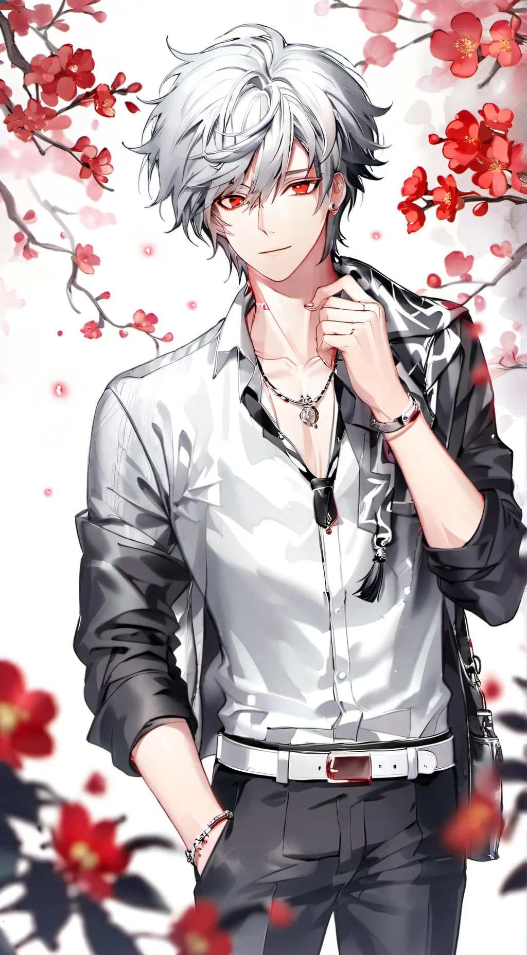 ai character: Jeff.  background