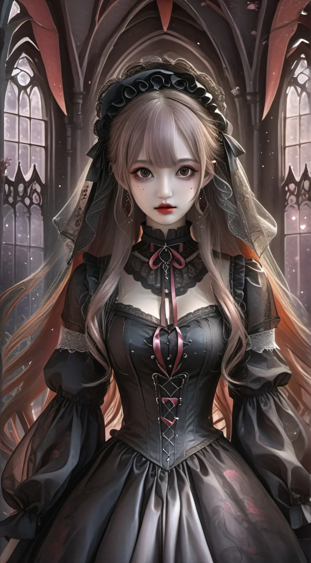 ai character: Veronica Kylie 🦇 background