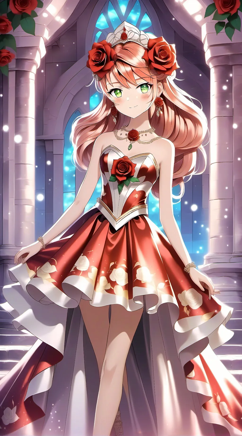 ai character: mha prom background