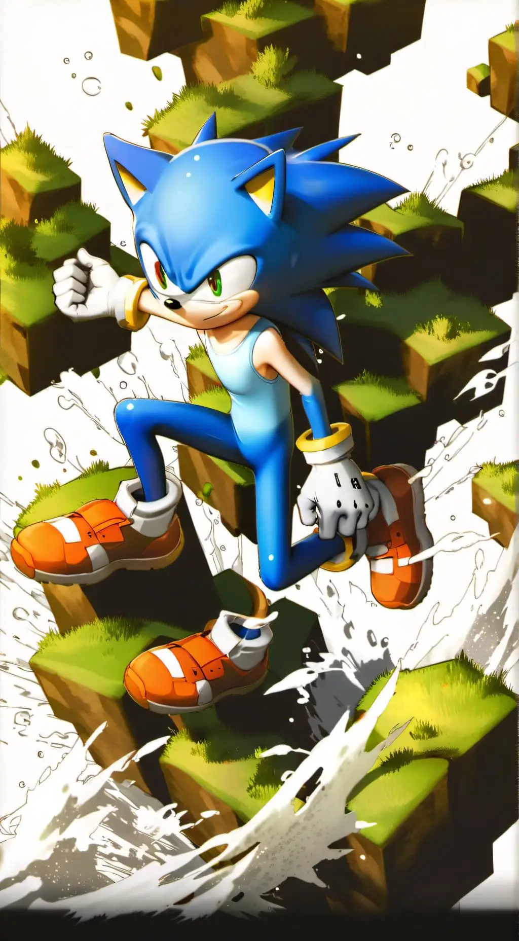 ai character: sonic prt 2 background