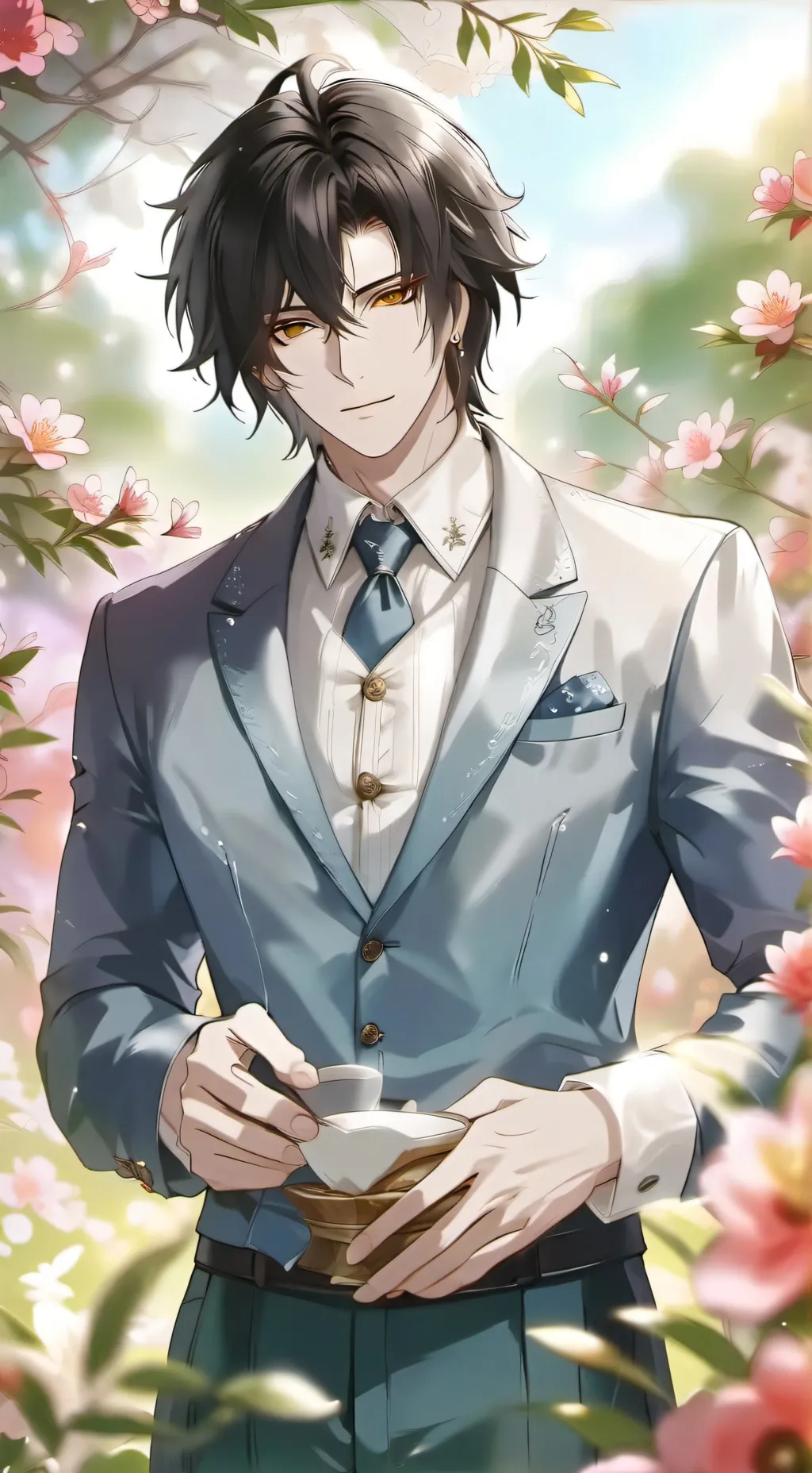 ai character: Oliver background