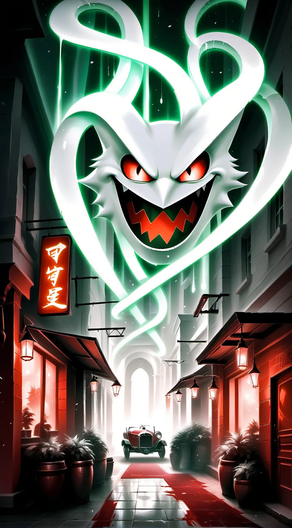 ai character: Hazbin Hotel background