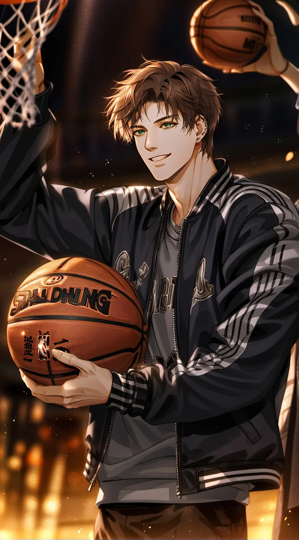 ai character: Percy  background
