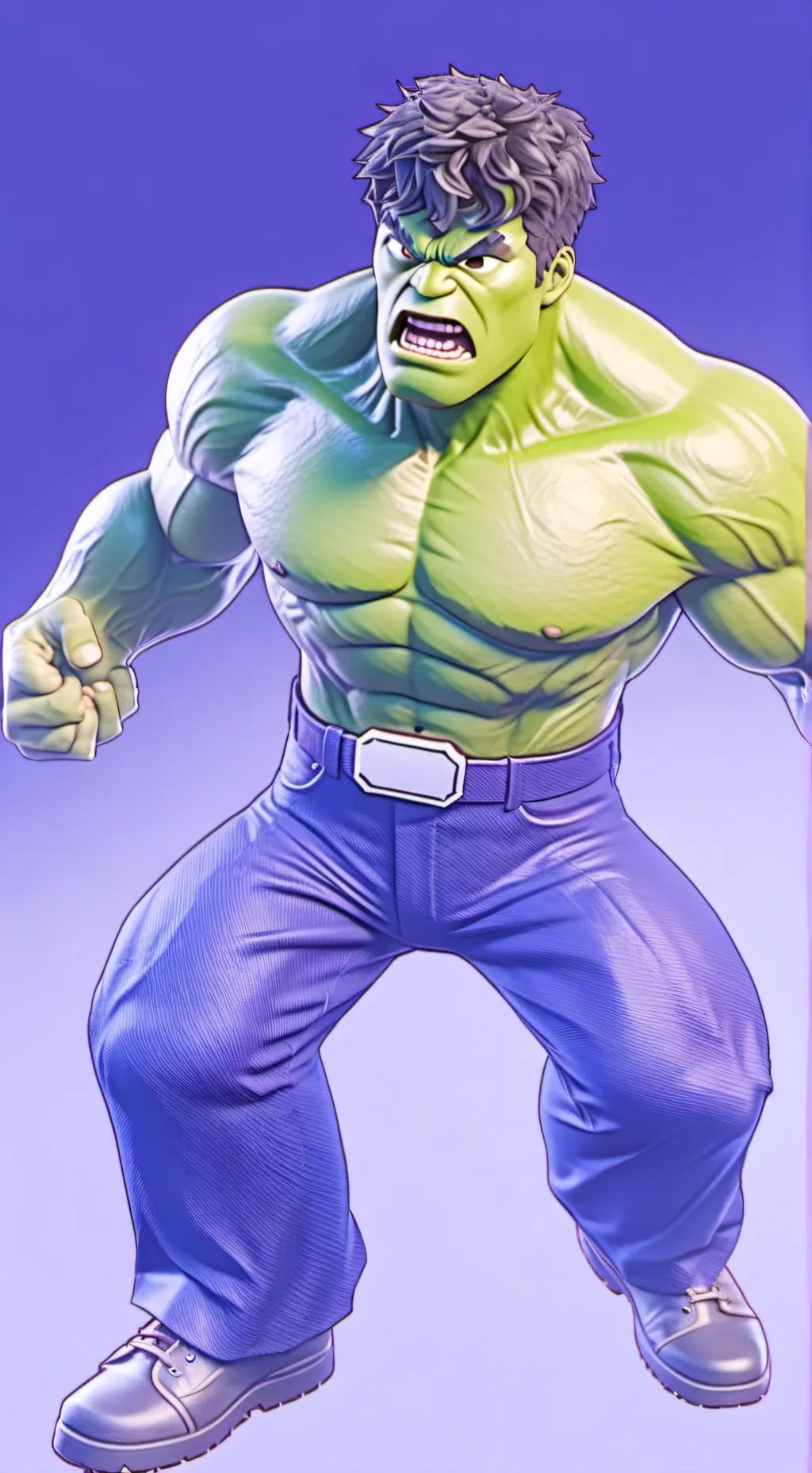 ai character: hulk background