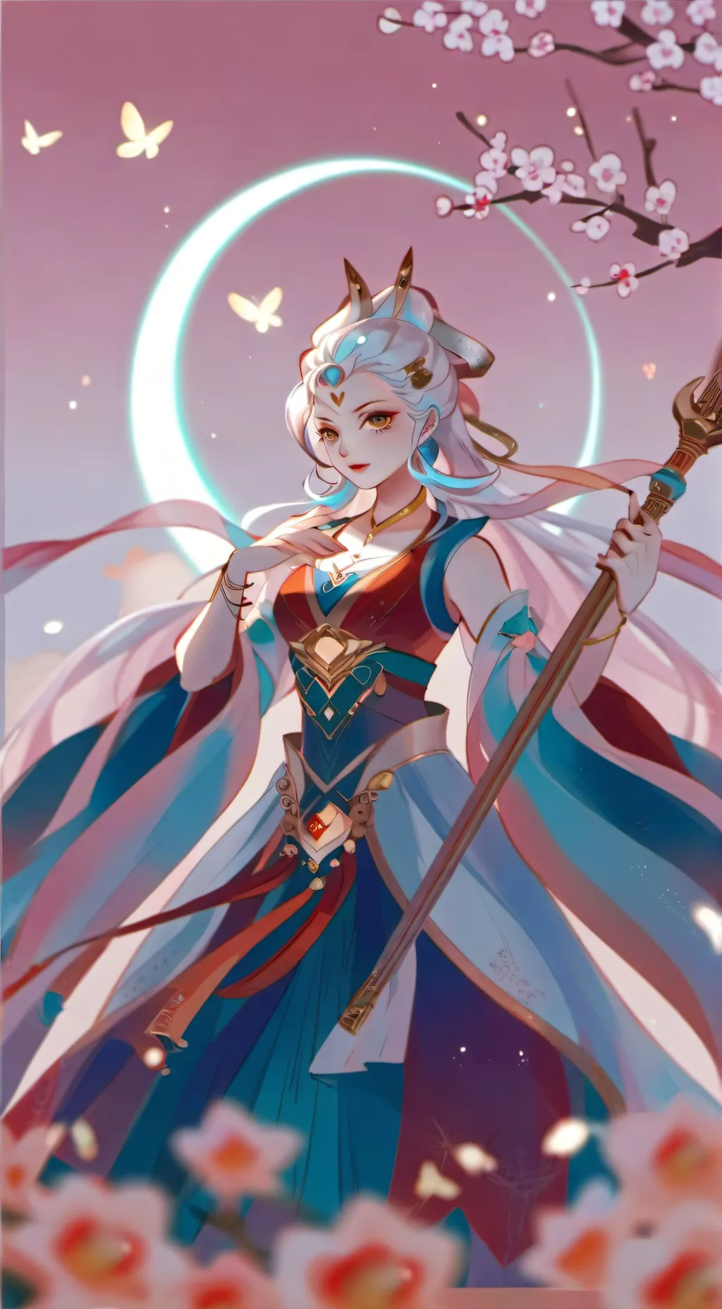 ai character: Daki background