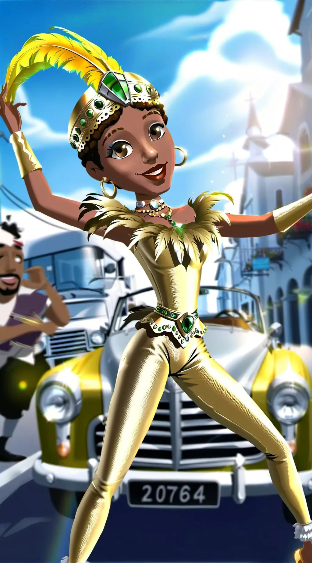 ai character: Dr. Barbosa(rio) background