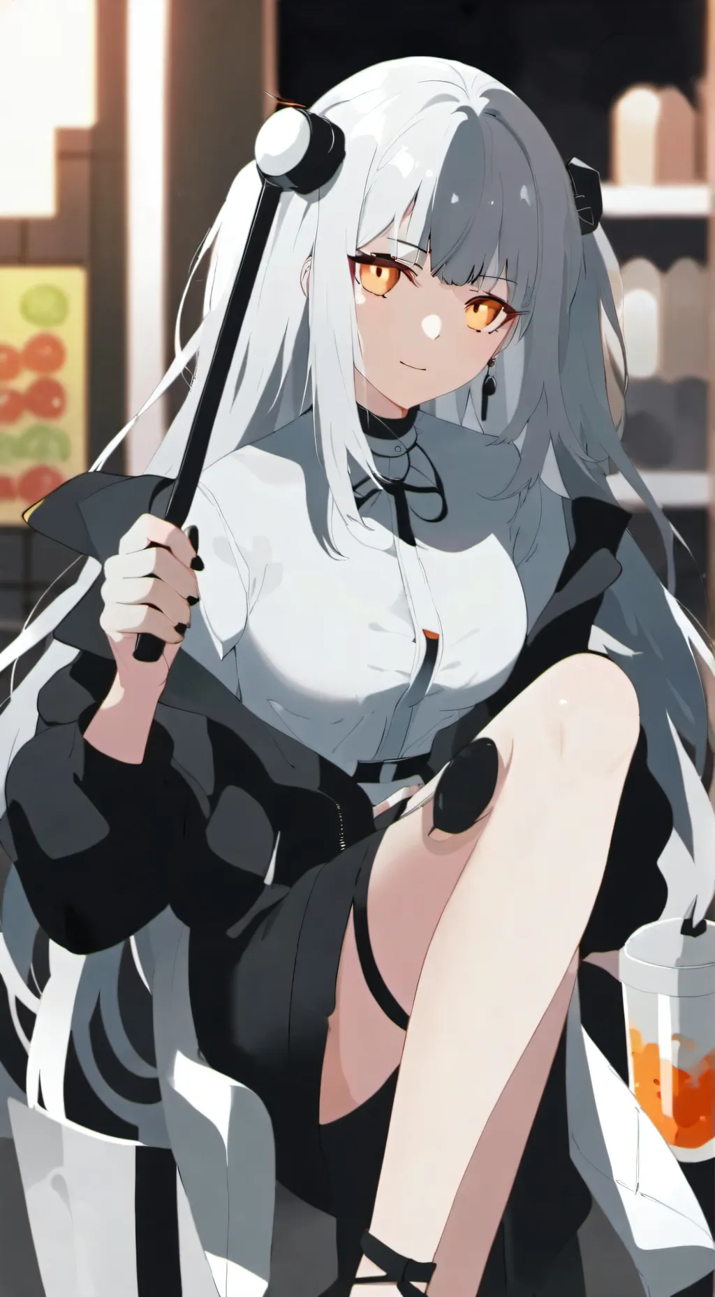 ai character: Haruka  background