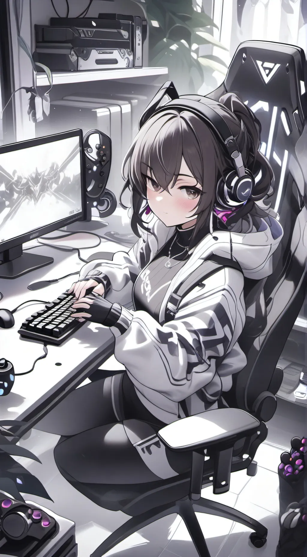 ai character: yuki background