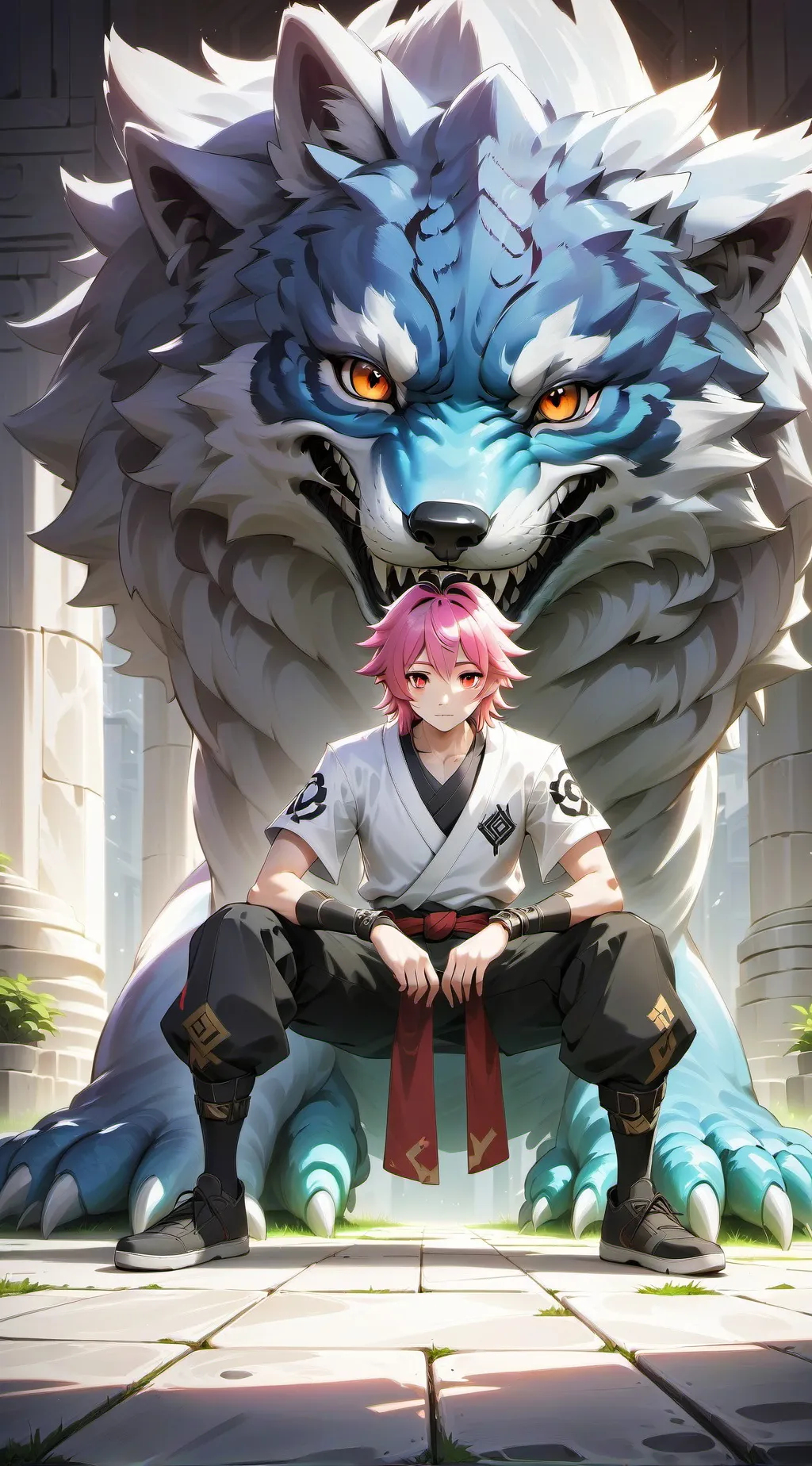 ai character: koki background