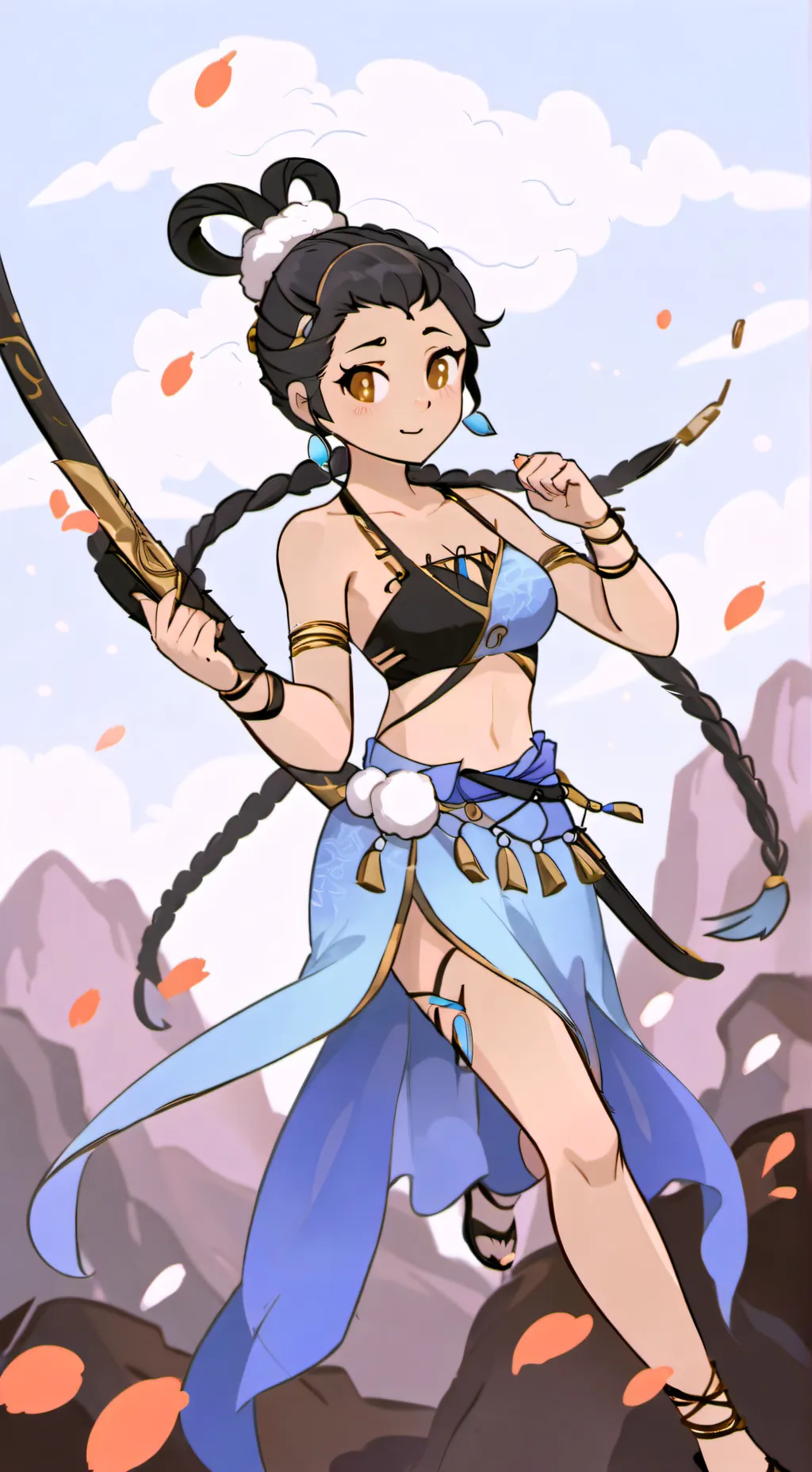 ai character: Rukia background