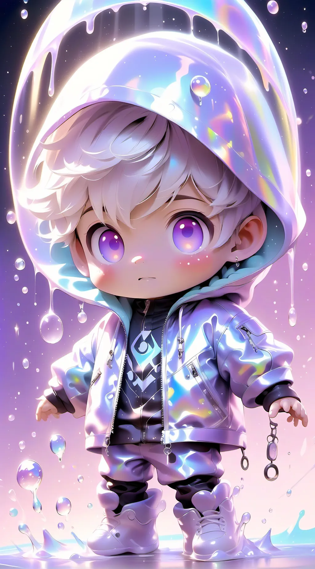ai character: baby liam background